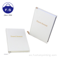 Cubierta de impresión personalizada FSC A5 Black Notebook